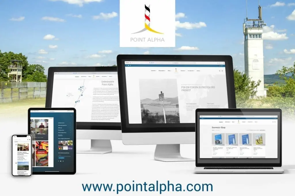Ob PC, Tablet oder Smartphone: Die neue Homepage der Point Alpha Stiftung sorgt für das passende Online-Erlebnis, hält viele neue Funktionen bereit und ist nun auf allen Geräten bequem lesbar.
