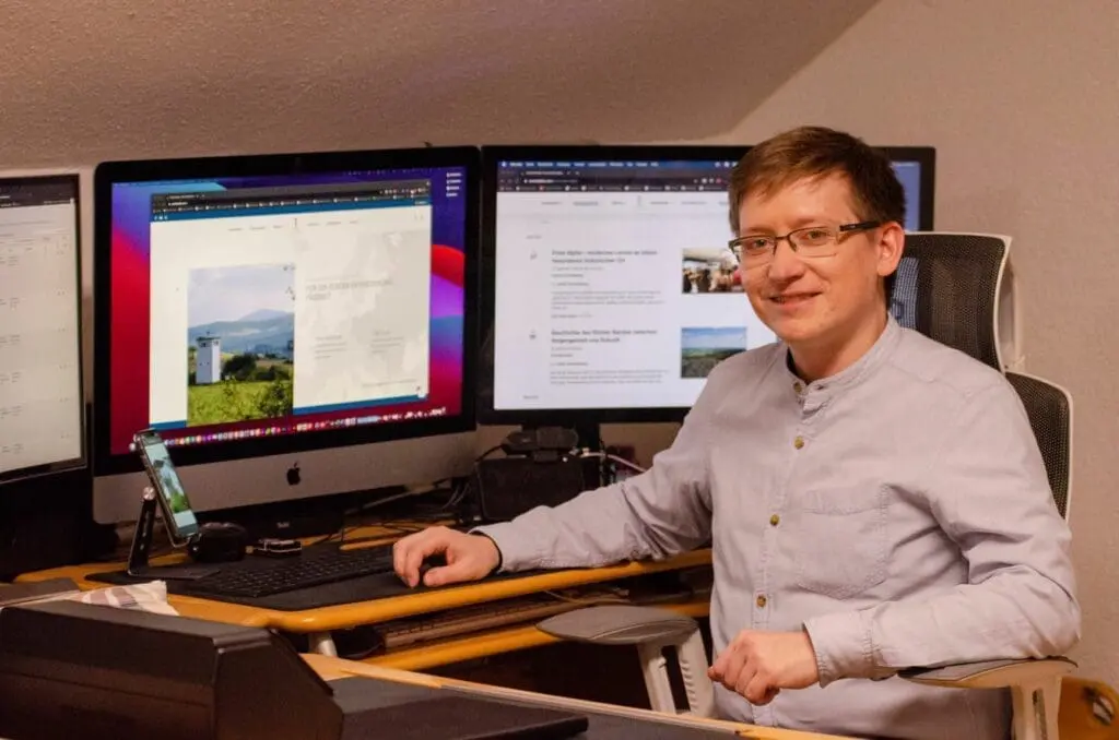 Beim Relaunch der Homepage rückte Daniel Dittmar von der Agentur „Modern- Webdesign.com“ die Angebote und Inhalte der Gedenkstätte Point Alpha in den Mittelpunkt.
