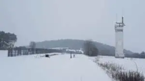 Point Alpha verwandelt sich in der kalten jahreszeit gerne zu einer wunderbaren Winterlandschaft.