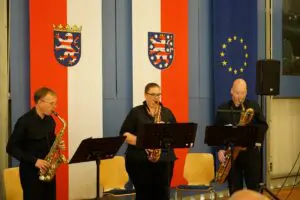 „Sax and More“ setzte die musikalischen Akzente.