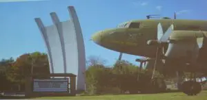 Das Luftbrücken-Denkmal bei Frankfurt/M.