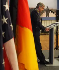 Forderte eine moderne Ausstattung für die Bundeswehr: OTL Meinrad Angermayer.