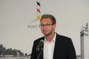 Benedikt Stock, Geschäftsführender Vorstand der gastgebenden Point Alpha Stiftung.