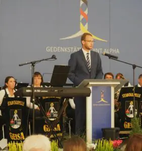 Benedikt Stock begrüßte die Gäste.