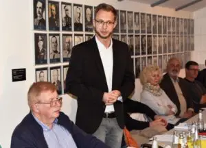 Benedikt Stock zog für die Stiftung eine Bilanz. Foto: Stefan Sachs