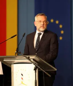 Europa ist sein Metier: der Laudator Michael Roth.