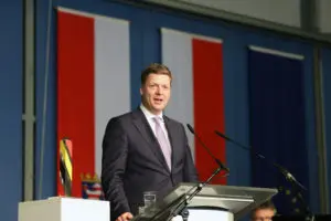 Der Stiftungsratsvorsitzende der Point Alpha Stiftung, Dr. Stefan Heck.