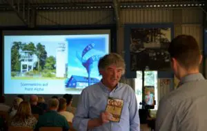 Prominenter Gast beim Sommerkino war unter anderem der Grimme-Preisträger und Regisseur Peter Keglevic.