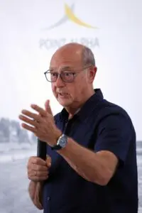 Berthold Dücker war berührt vom Empfang zum 60. Jahrestag seiner Flucht.
