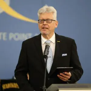 Probst Jukka Helin aus der Diözese Lapua in Finnland.