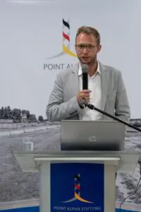Benedikt Stock führte die Besucher kompakt ins Thema ein. Fotos: Tim Keller