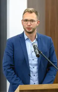 Benedikt Stock begrüßte die Gäste.