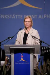 Für den Freistaat Thüringen sprach die Finanzministerin und stellvertretende Ministerpräsidentin Katja Wolf (BSW).