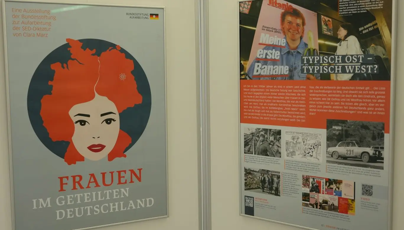 Einblicke in das Leben von Frauen im geteilten Deutschland gewährt die neue Sonderausstellung auf Point Alpha. Foto: PA