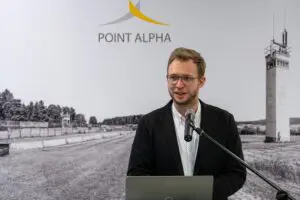 Benedikt Stock eröffnete die Veranstaltung.
