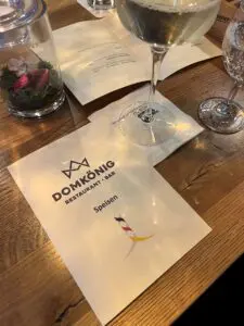 Willkommen war Point Alpha auch in der Gastronomie „Domkönig“.
