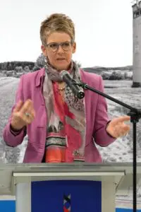 Die Referentin Susanne Schattenberg. Fotos: Tim Keller