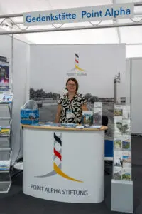 Der Point-Alpha-Stand ist auf der Landesausstellung zu finden.