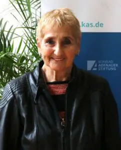 Schirmherrin des Abends ist Prof. Erika Rosenberg-Band, Biografin von Emilie und Oskar Schindler. Foto: privat