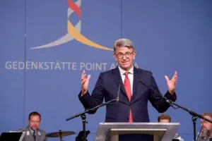Der Festredner Kulturstaatsminister Wolfram Weimer erhielt für seine Ausführungen viel Beifall.