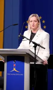 Beate Meißner, Ministerin für Justiz, Migration und Verbraucherschutz vertrat den Freistaat Thüringen.