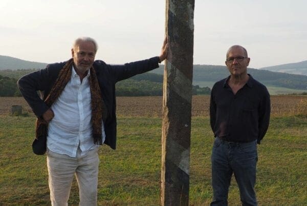 Stehen am 28. Oktober gemeinsam auf der Bühne im Haus auf der Grenze: der Liedermacher Stephan Krawczyk und der Buch-Herausgeber Prof. Jürgen Haase.