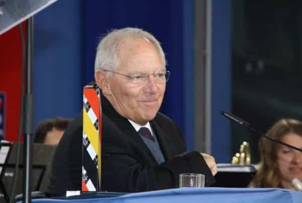 Dr. Wolfgang Schäuble erhält Point-Alpha-Preis 2015