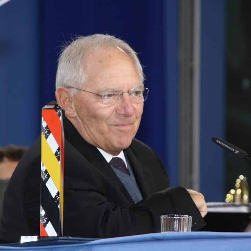 Dr. Wolfgang Schäuble erhält Point-Alpha-Preis 2015