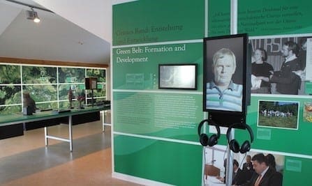 Ausstellung Grünes Band - Biospährenreservat in der Gedenkstätte Point Alpha