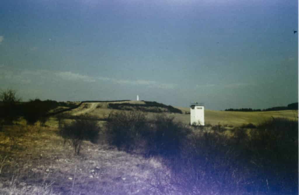 Wiesenfelder Turm mit Grenze