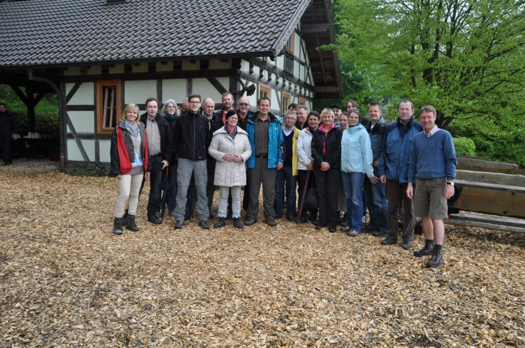 Geisaaer Waldhäuschen Gruppenfoto FV PA