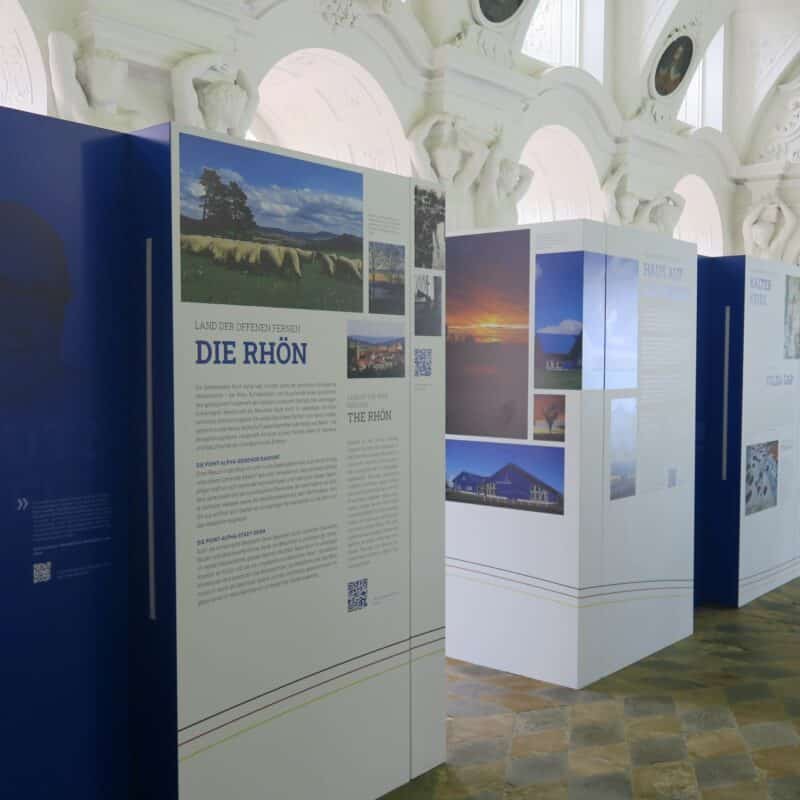 Ausstellung des authentischen Geschichtsortes in einem historischen Umfeld. Fotos: Stadt Fulda