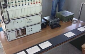 Auch die technischen Geräte, mit denen die DDR-Grenztruppen gearbeitet haben, sind zu sehen.