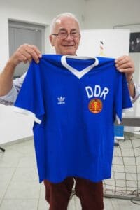 In seinen aktiven Zeiten ein versierter Techniker und Stratege in den Reihen der DDR-Nationalmannschaft: Harald Irmscher.