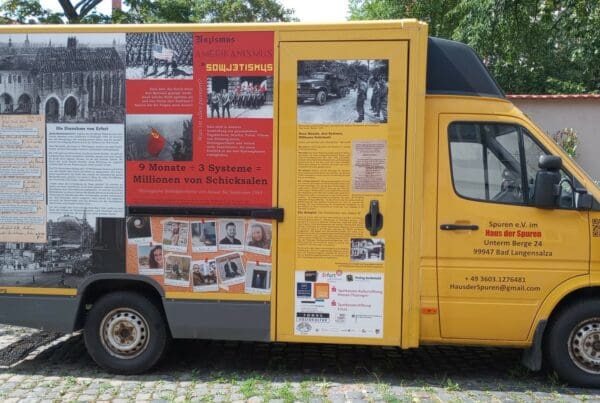 Das „Geschichtsmobil“ ist zu Gast in der Gedenkstätte Point Alpha und auf dem Uniplatz in Fulda.