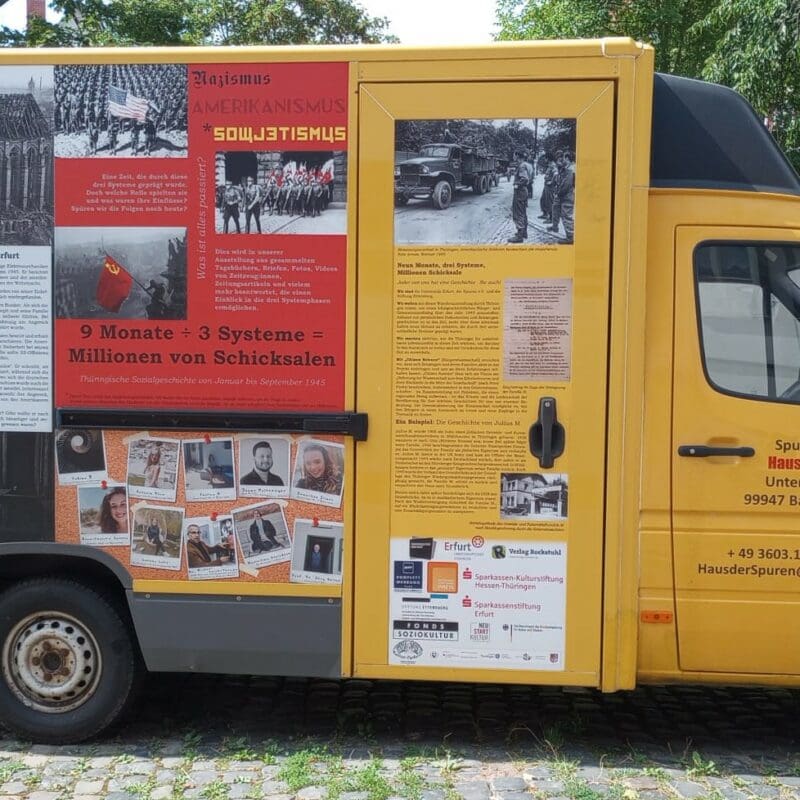Das „Geschichtsmobil“ ist zu Gast in der Gedenkstätte Point Alpha und auf dem Uniplatz in Fulda.