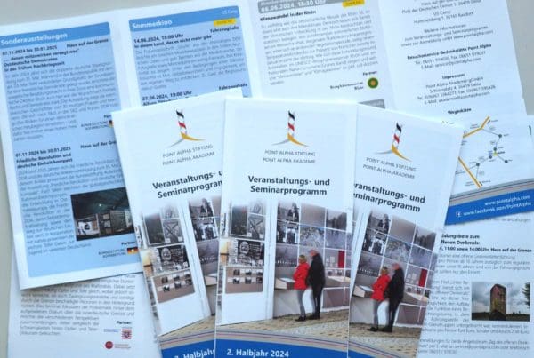 Das Veranstaltungs- und Seminarprogramm für das 2. Halbjahr 2024.