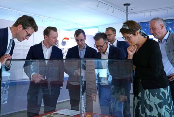 In der Ausstellung „Everday Life“ wird in einer Vitrine ein Exemplar des strategischen Brettspiels „Fulda Gap“ präsentiert.