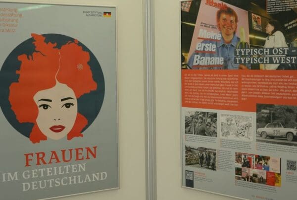Einblicke in das Leben von Frauen im geteilten Deutschland gewährt die neue Sonderausstellung auf Point Alpha. Foto: PA