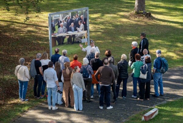 Eine Botschaft der Einheitsfeier: Point Alpha ist ein markantes Monument für einen bedeutenden Teil der deutschen Geschichte, die nicht in Vergessenheit geraten darf.